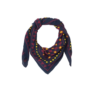 BILLYBELT FOULARD COTON<br>Marine multi