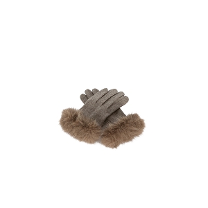 LE VOYAGE EN PANIER GANTS BUDANI<br>Gris marron