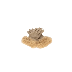 LE VOYAGE EN PANIER GANTS BUDANI<br>Beige marron
