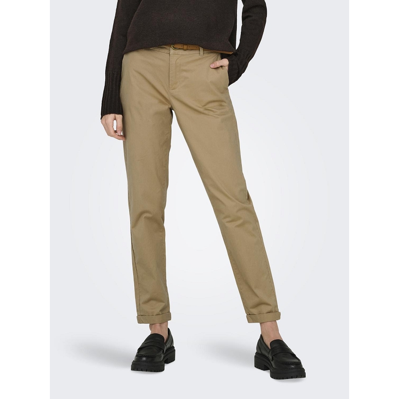 Only BIANA MW COTTON BELT CHINO CC PNT