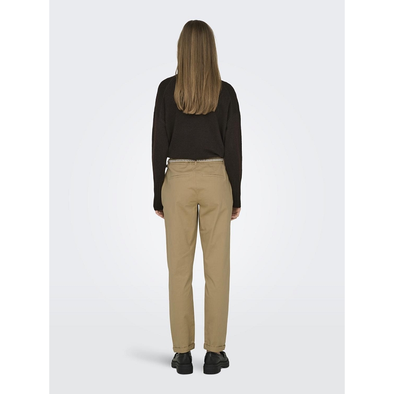 Only BIANA MW COTTON BELT CHINO CC PNT1061801_5