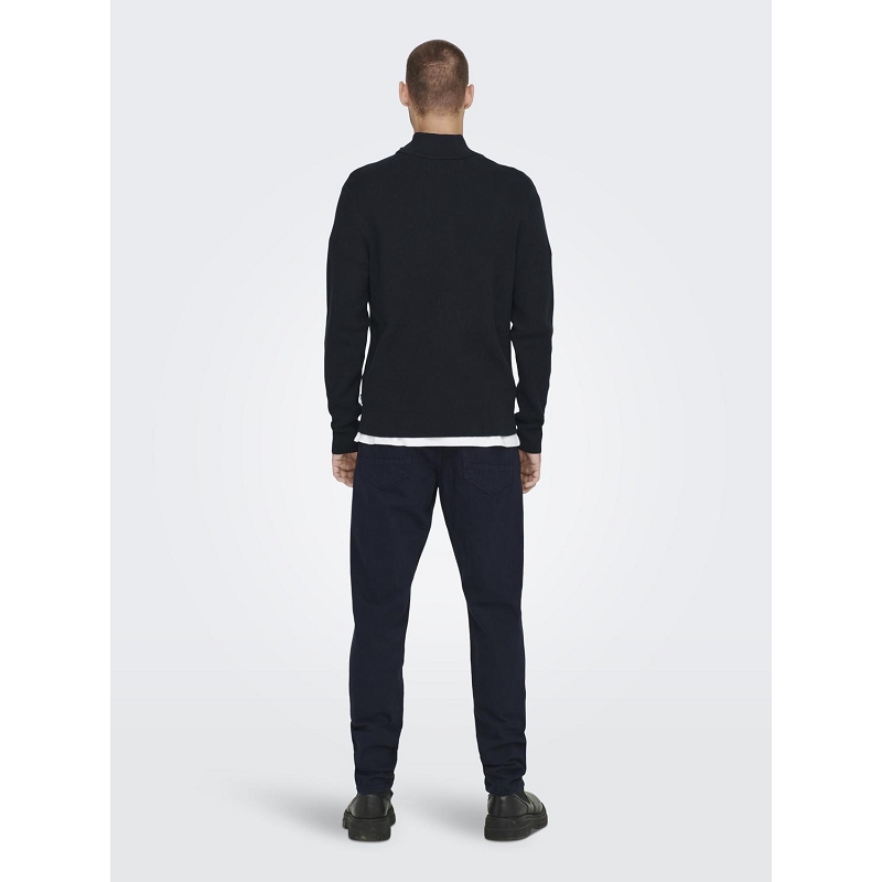 Only and sons ONSPHIL REG 12 STRUC HALF ZIP KNIT NOOS1063001_5