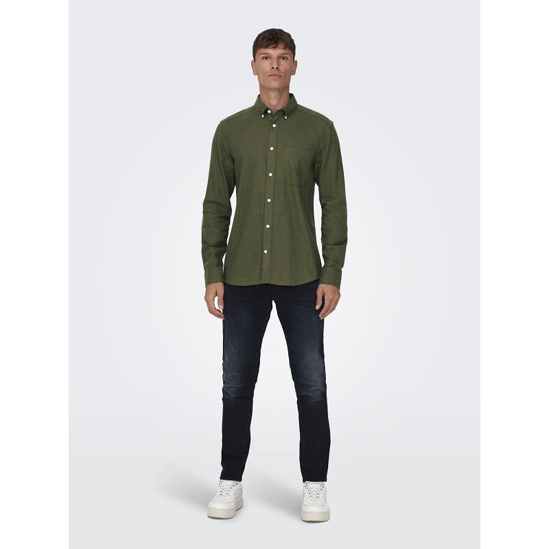 Only and sons ONSGUDMUND M 1PKT SOLID SHIRT NOOS1063201_3