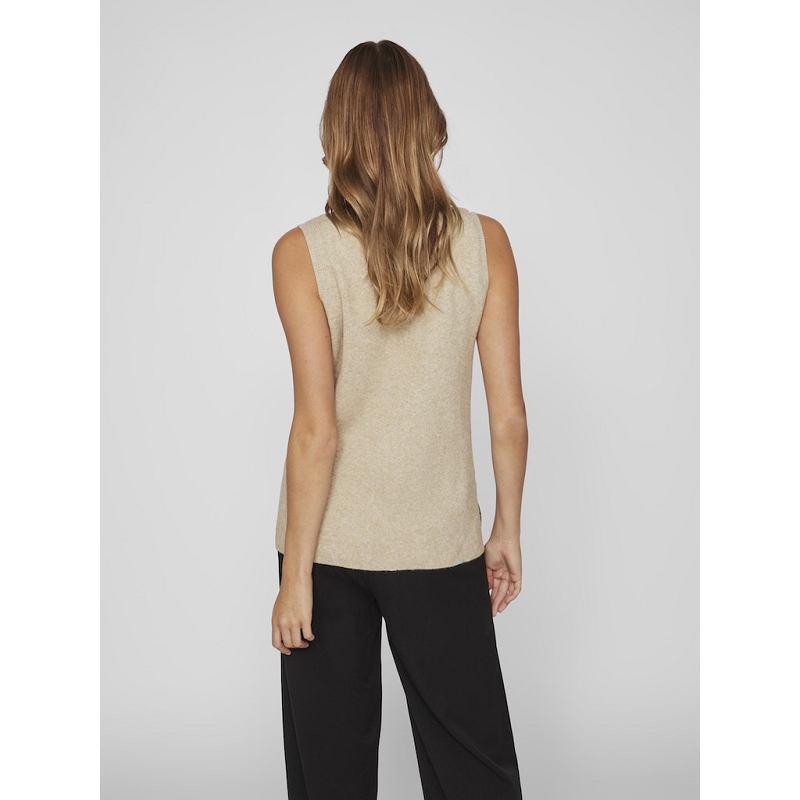 Vila VIRIL KNIT RIB VNECK SL VEST  NOOS1081501_6