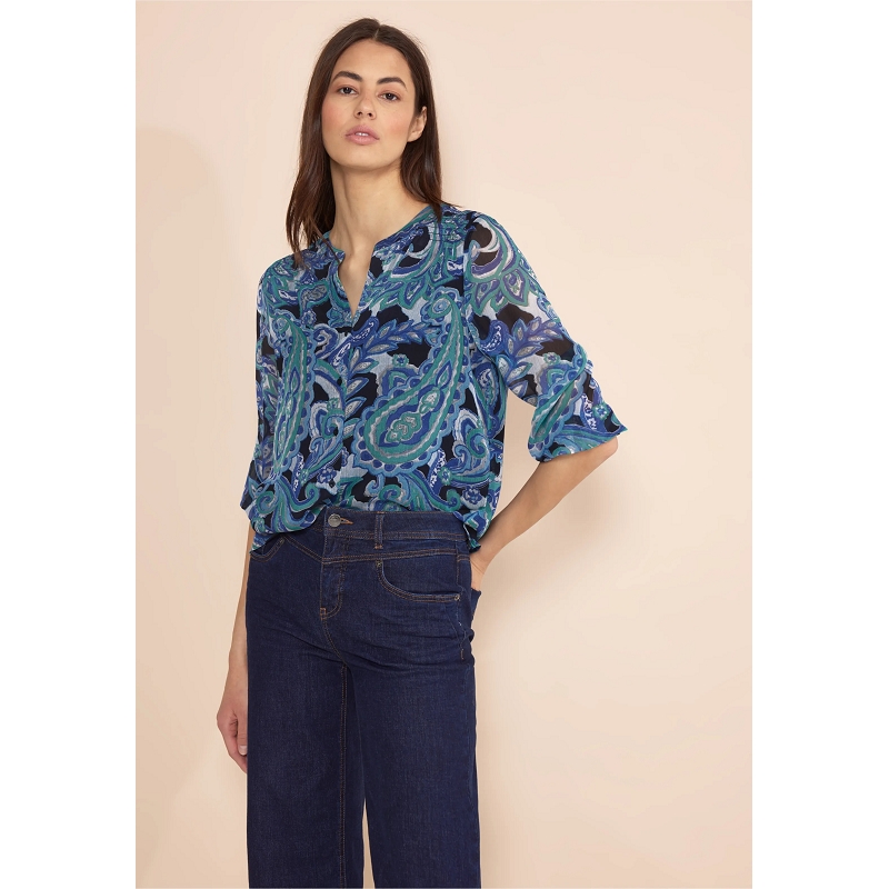 Street one PRINTED CHIFFONBLOUSE W