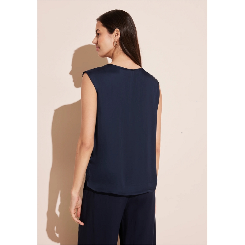 Street one SATIN TOP WITH DROPPED SHOULDER1099101_2