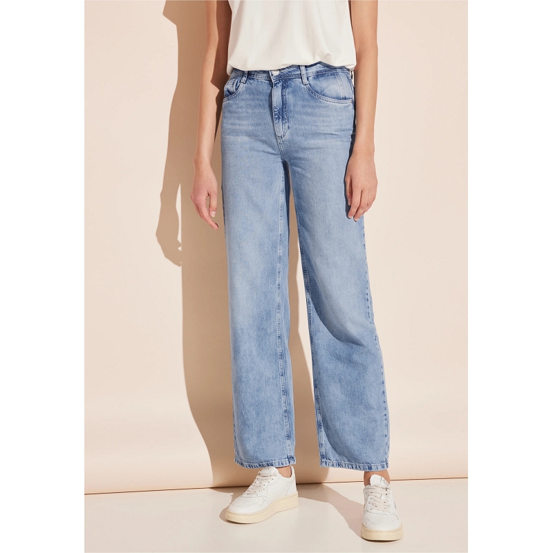 Street one DENIMWIDE LEG CASUALFIT HW