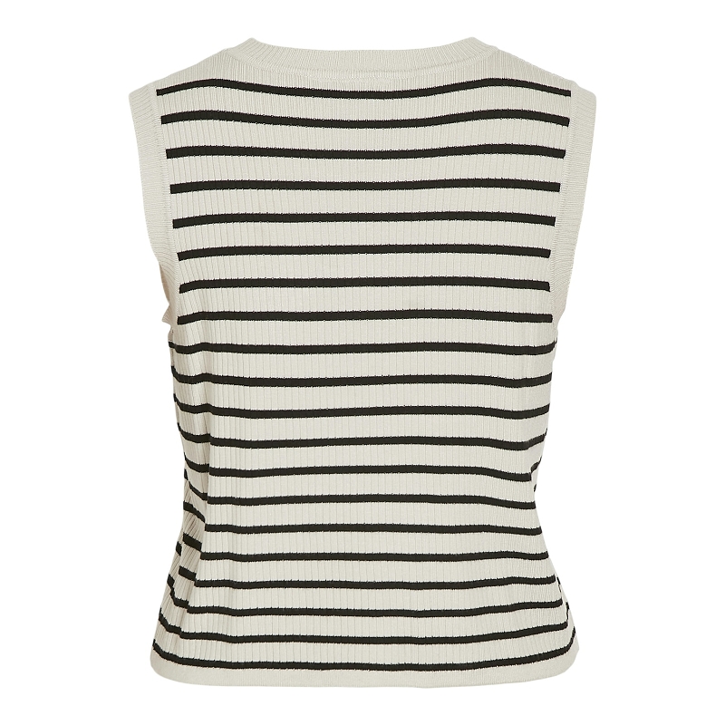 Vila VIZICHA SS ONECK STRIPED KNIT TOP1115401_2