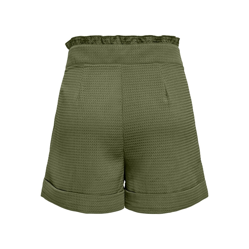 Only ROSEMARY HW FRILL WAFFLE SHORTS PNT1123302_2