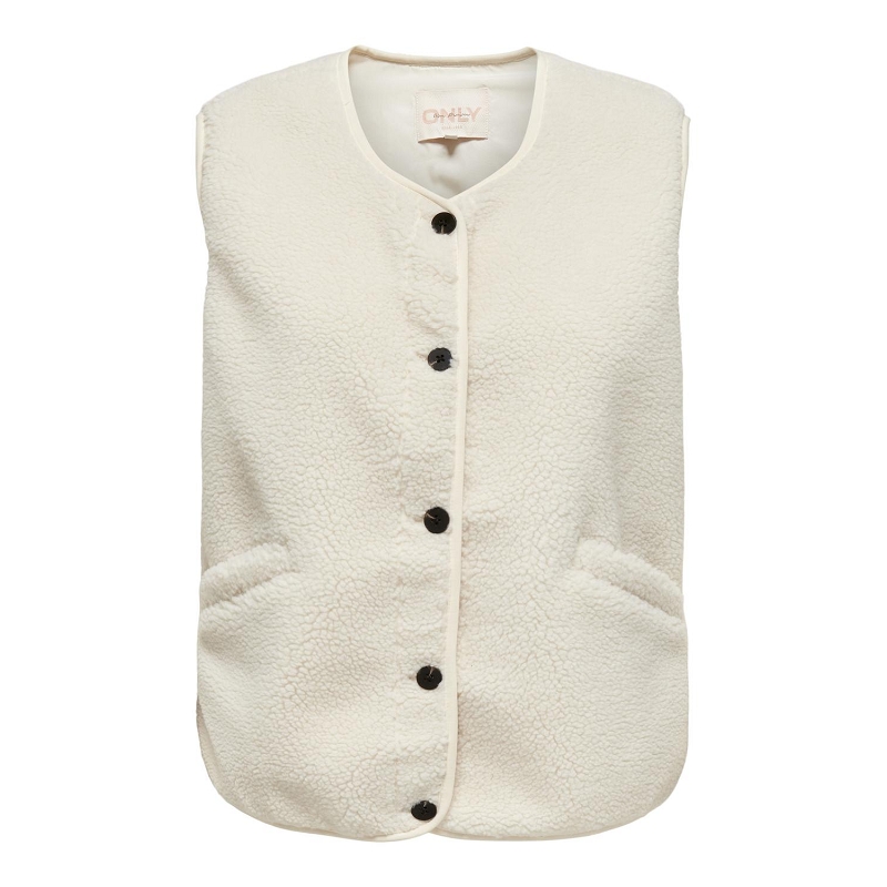 Only BABY TEDDY VEST PNT CS