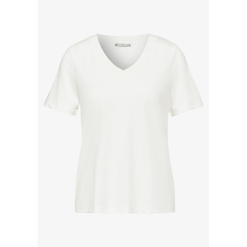 Street one SHIRT W.RIB COLLAR