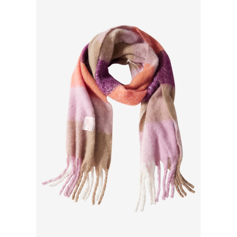 Street one BIG COSY MADRAS LONGSCARF