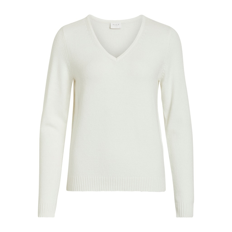 Vila VIRIL VNECK LS KNIT TOP  NOOS