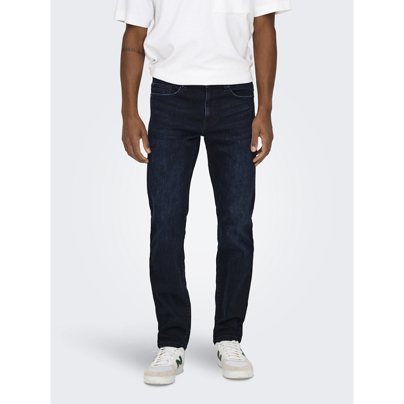 Only and sons ONSWEFT REG. BLUE BLACK 2652 MAT DNM