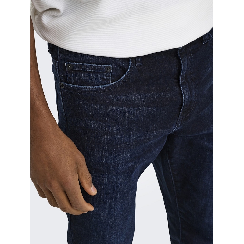 Only and sons ONSWEFT REG. BLUE BLACK 2652 MAT DNM1287802_4