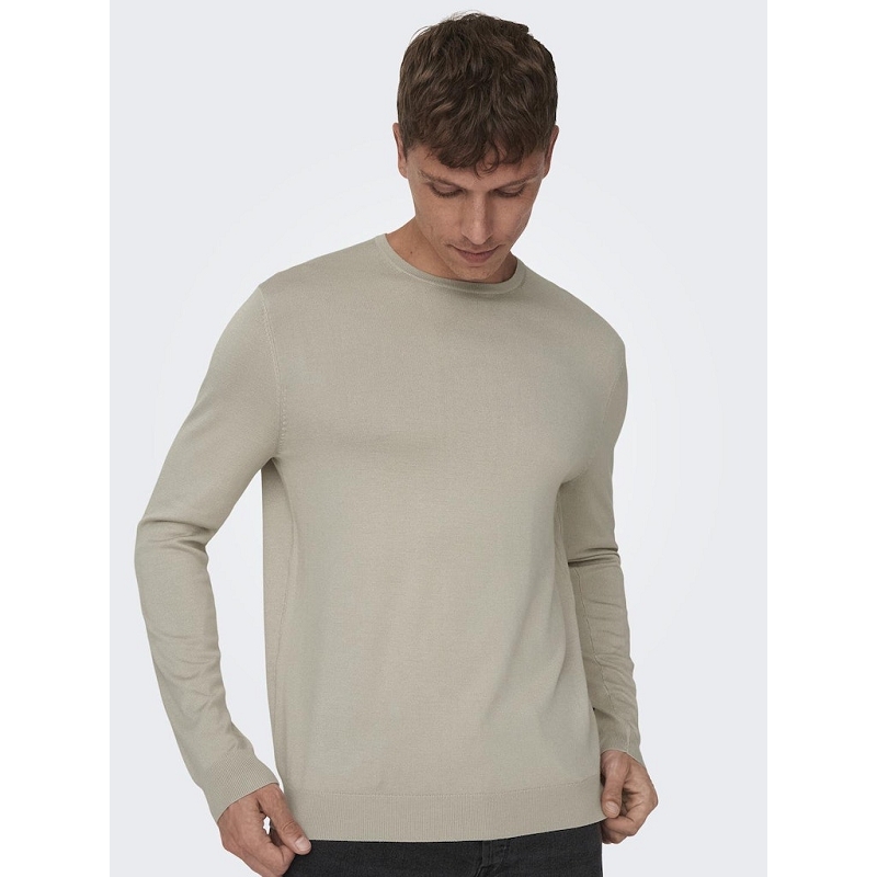 Only and sons ONSWYLER LIFE REG 14 LS CREW KNIT NOOS1288901_3