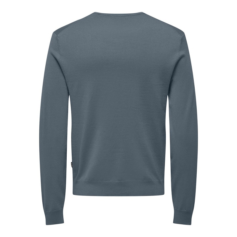 Only and sons ONSWYLER LIFE REG 14 LS CREW KNIT NOOS1288902_2