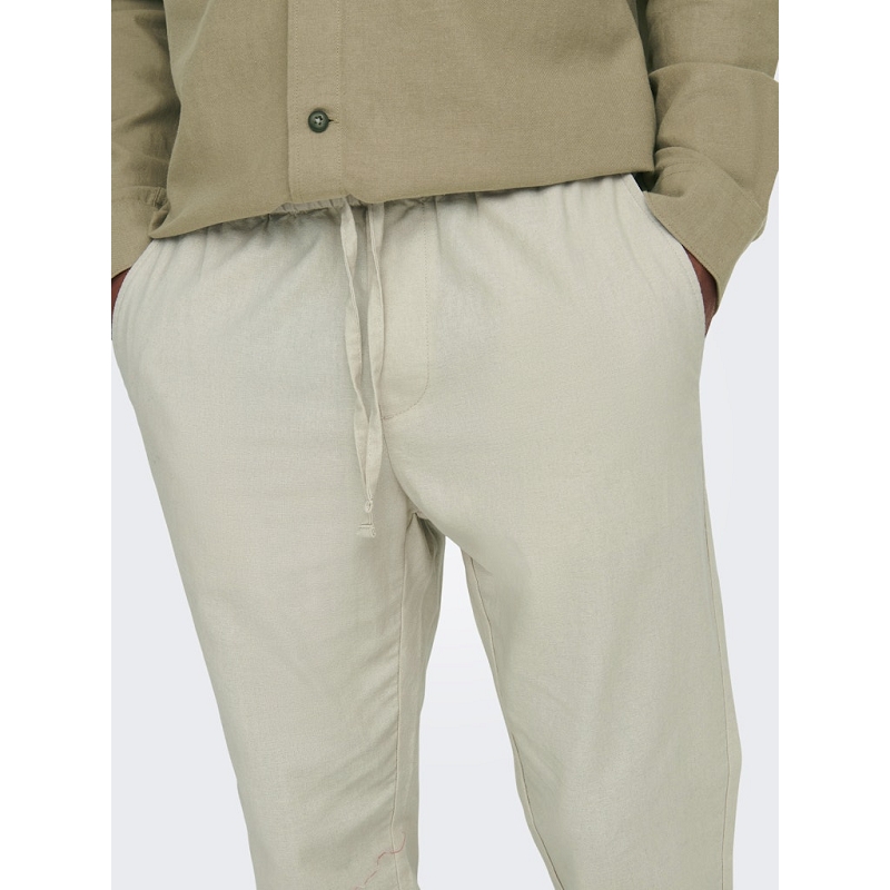 Only and sons ONSLINUS CROP 0007 COT LIN PNT NOOS1289101_4