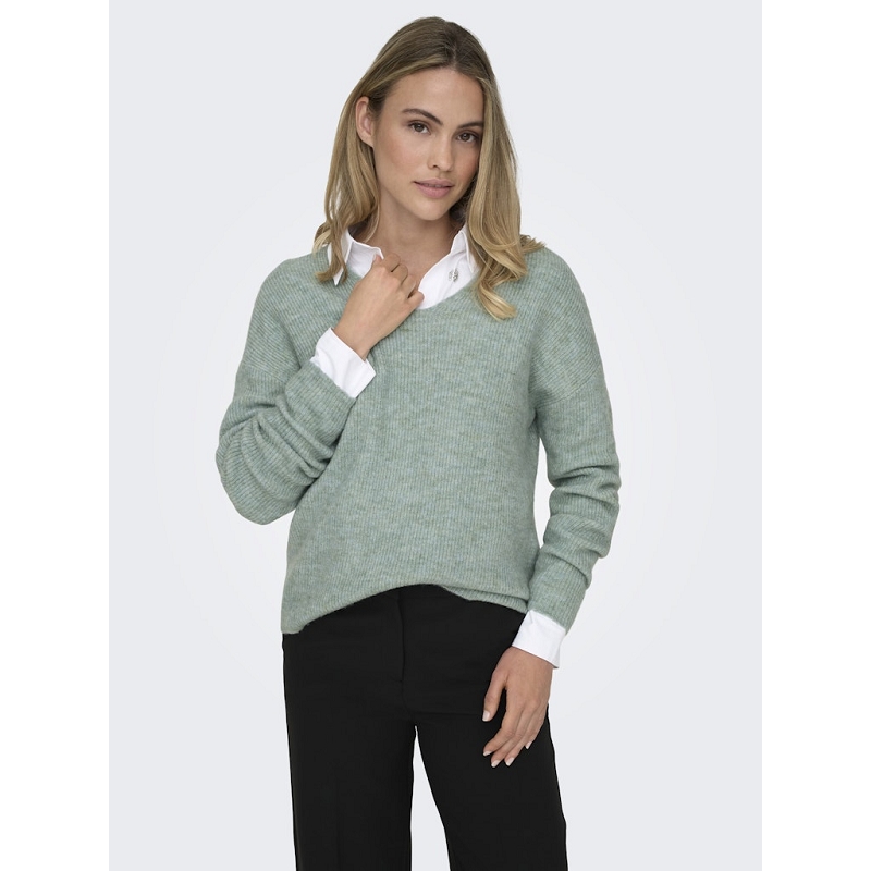 Only CAMILLA VNECK LS PULLOVER KNT NOOS1292501_2