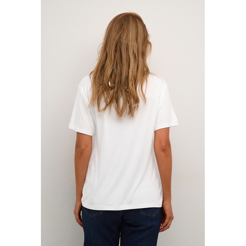 Kaffe dk company KAFRIDA VNECK TSHIRT1298101_2
