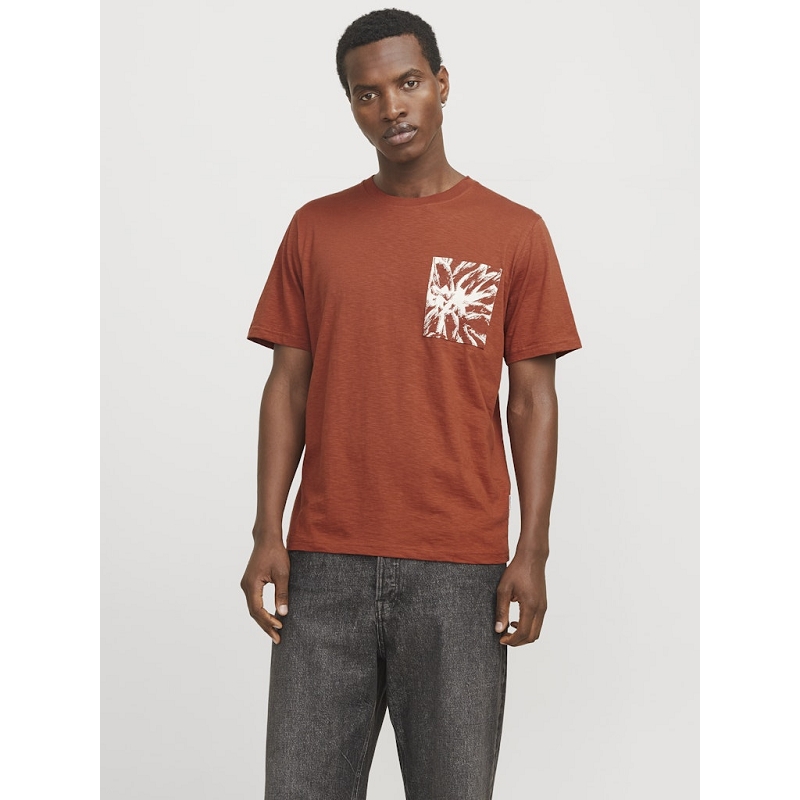 Jack and jones JORSPLIT AOP POCKET TEE SS CREW NECK1311003_2