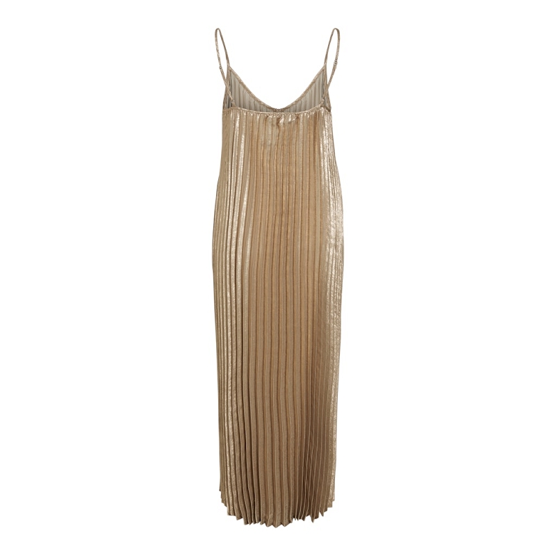 Vila VIMETALLA SINGLET ANKLE PLISSE DRESSC321313101_2
