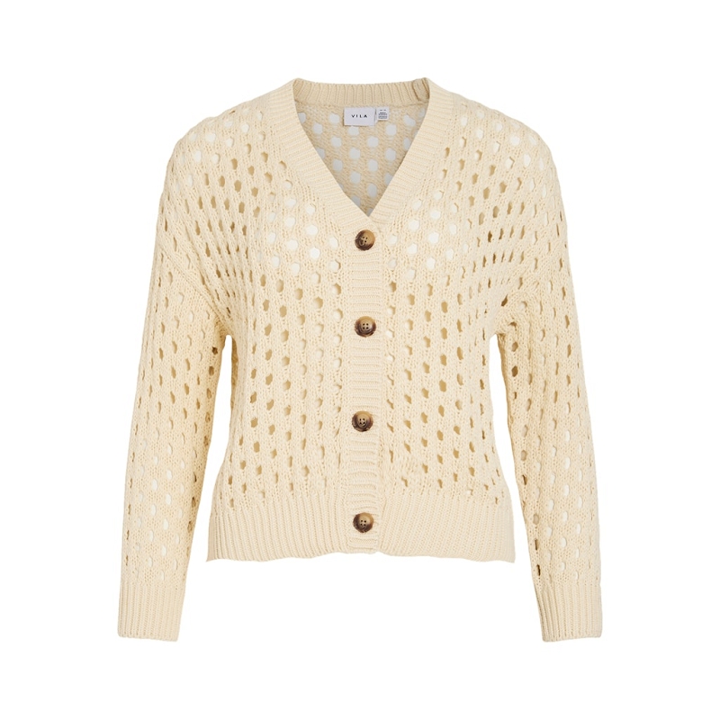 Vila VIKOA LS BUTTON KNIT CARDIGAN