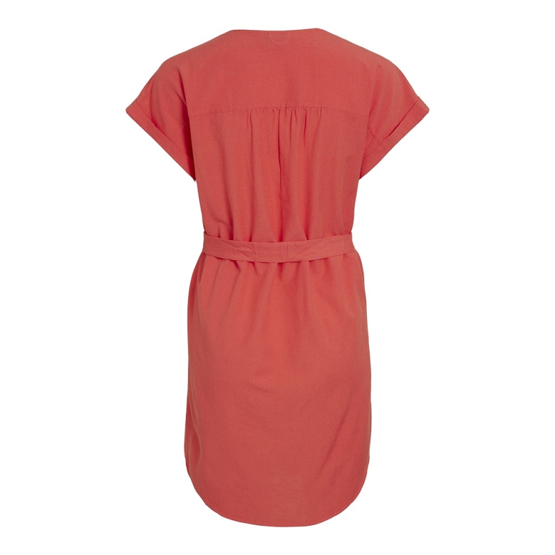Vila VIPRISILLA VNECK SS DRESS1314001_2