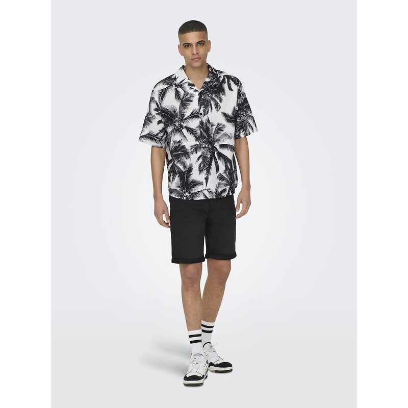 Only and sons ONSPLY BLK JOG 8581 PIM DNM SHORTS NOOS1316601_2