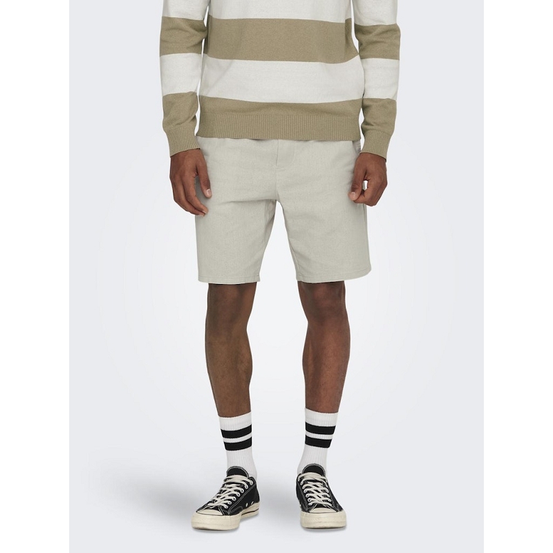 Only and sons ONSLINUS 0007 COT LIN SHORTS NOOS1316801_2