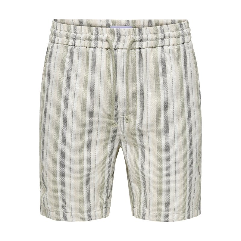 Only and sons ONSTREV LIFE REG STRUC STRIPE SHORTS