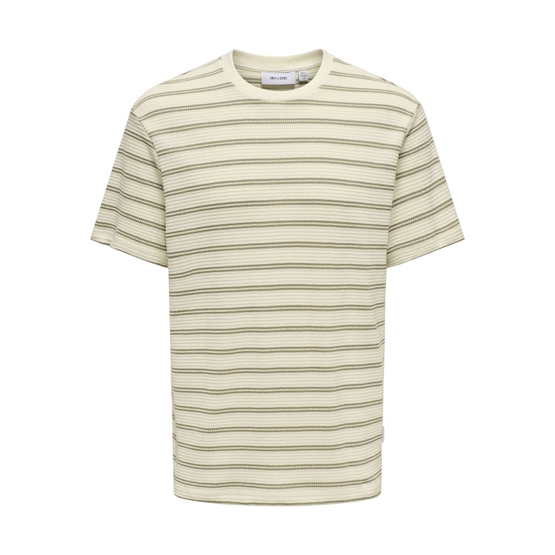 Only and sons ONSIAN SS STRIPE STRUCT TEE