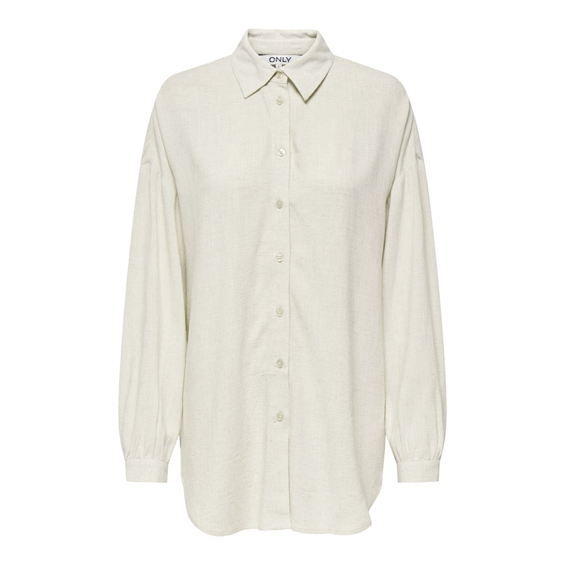 Only SIESTA LS LINEN BL SHIRT PNT