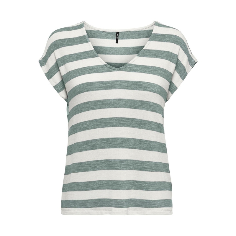 Only LIRA LIFE SS VNECK TOP JRS NOOS