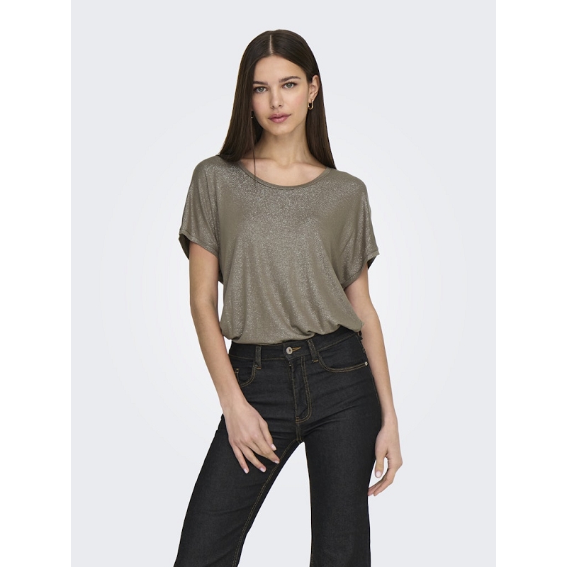 Only CARRIE SS GLITTER TOP JRS1324001_3
