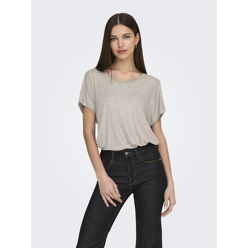 Only CARRIE SS GLITTER TOP JRS1324002_2