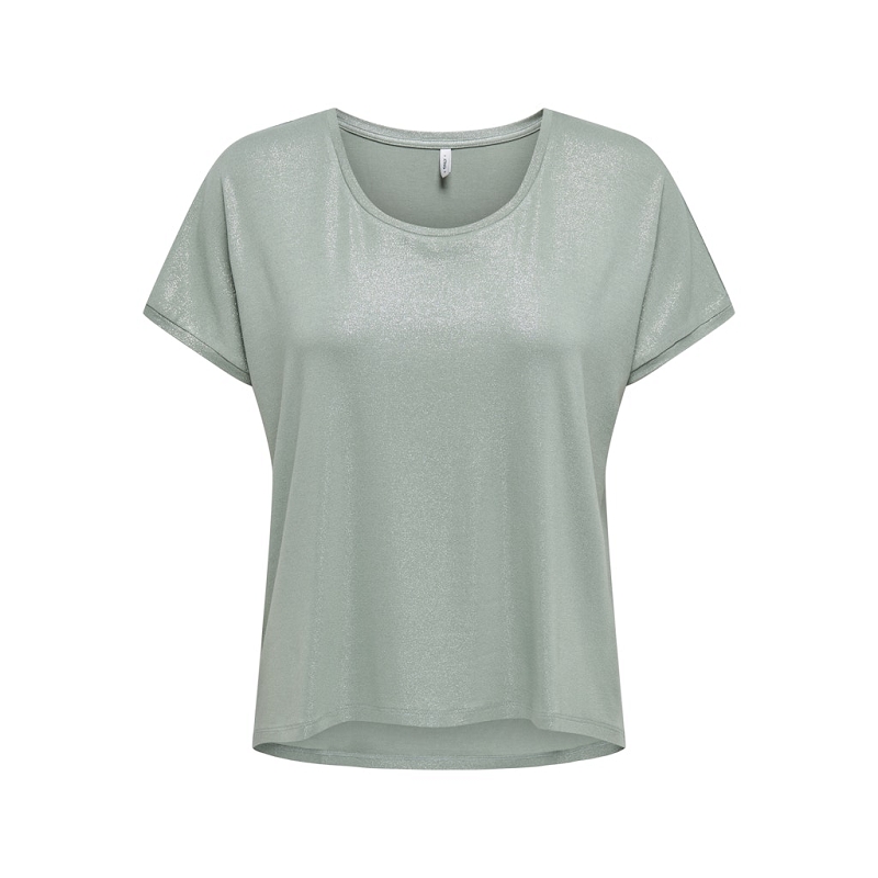 Only CARRIE SS GLITTER TOP JRS