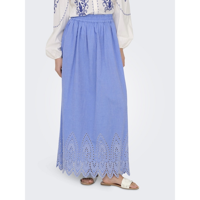 Only TULUM EMB MAXI SKIRT WVN