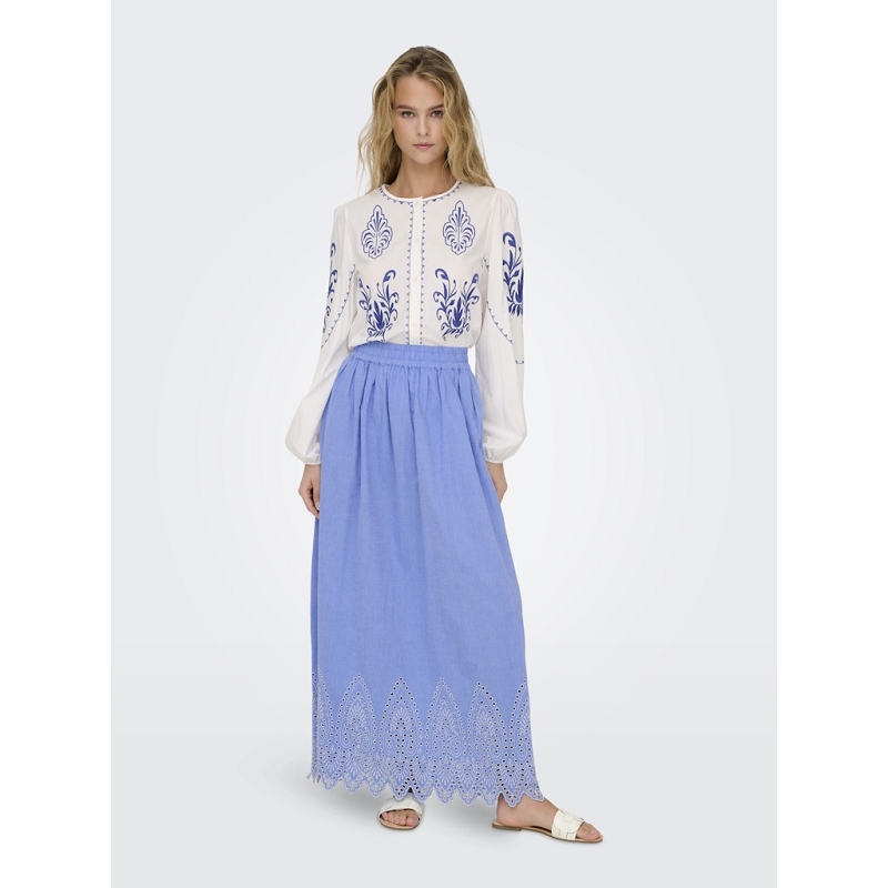 Only TULUM EMB MAXI SKIRT WVN1325901_2