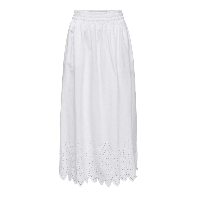 Only TULUM EMB MAXI SKIRT WVN