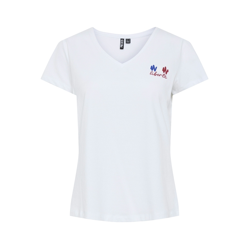 Pieces PCSERIMA SS TSHIRT FC BC