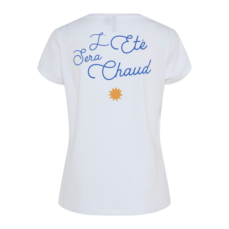 Pieces PCSERIMA SS TSHIRT FC BC