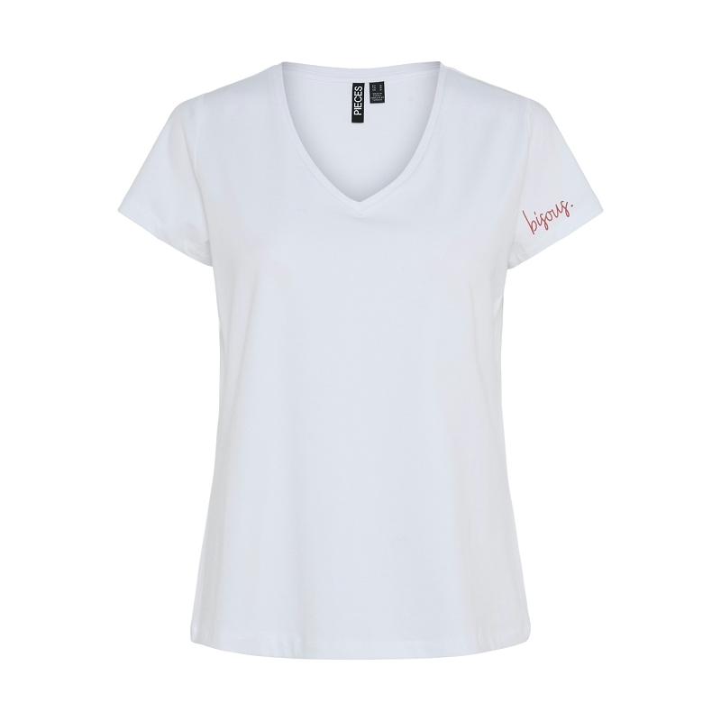 Pieces PCSERIMA SS TSHIRT FC BC