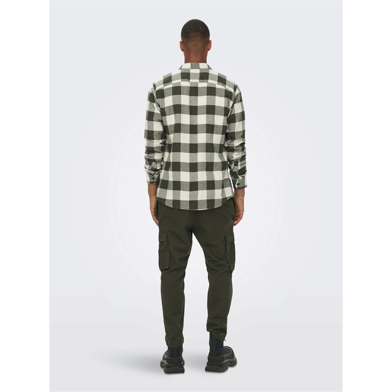 Only and sons ONSGUDMUND LS CHECKED SHIRT NOOS1353201_4