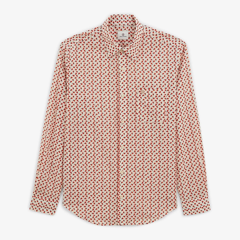Serge blanco CHEMISE CHARLES MOTIF GRAPHIQUE