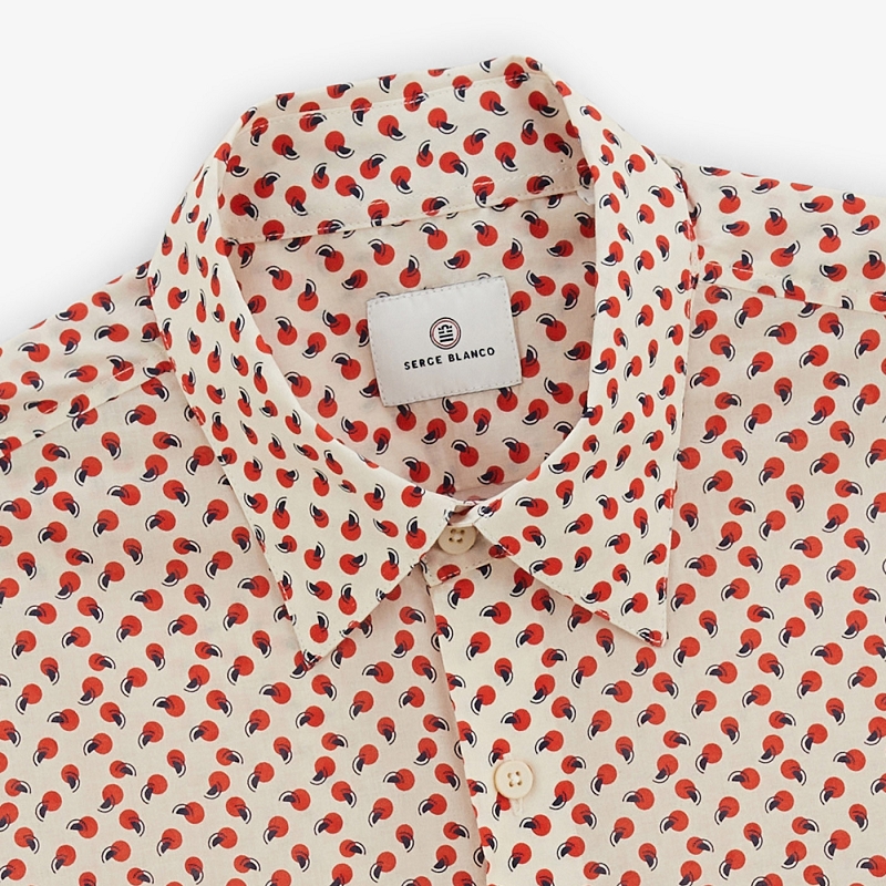 Serge blanco CHEMISE CHARLES MOTIF GRAPHIQUE1356701_3