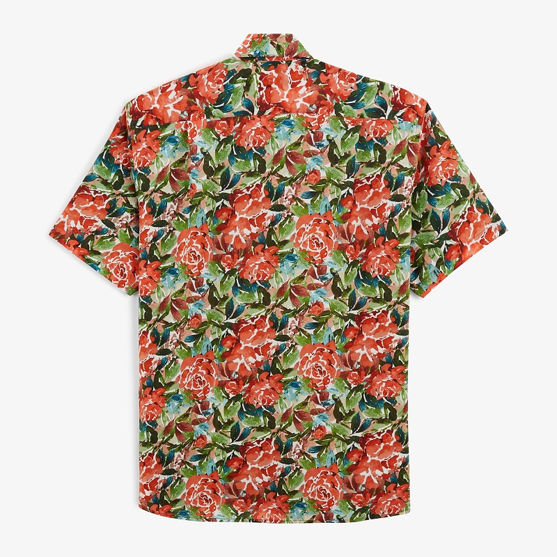 Serge blanco CHEMISE CHARLES MOTIF FLEURS1357101_2