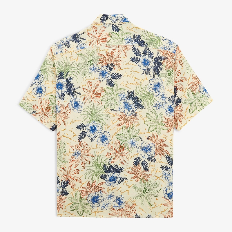 Serge blanco CHEMISE CLOVIS TISSU FRANCAIS COCONUT1357301_2