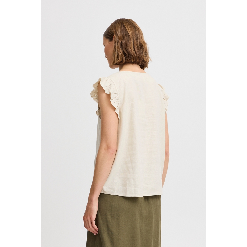 B young BYFALAKKA RUFFLE SHIRT1365401_2
