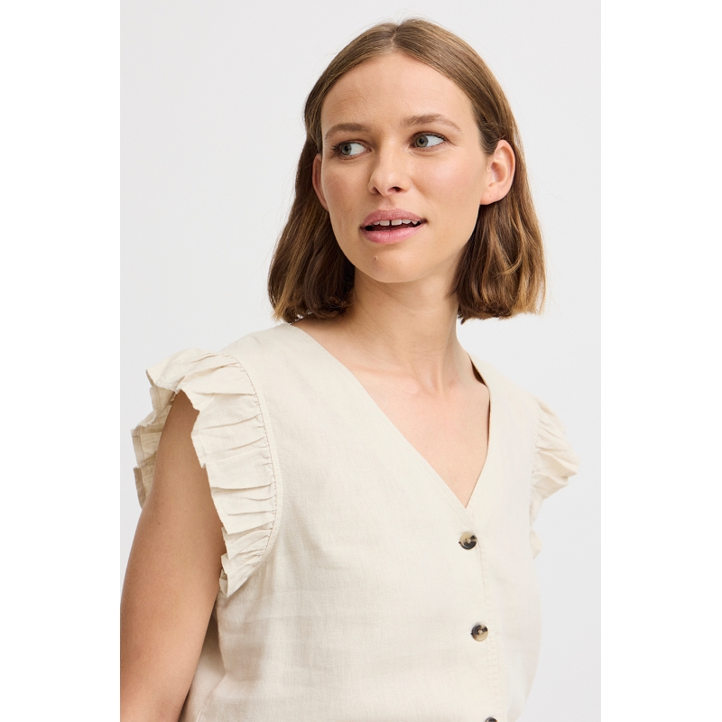B young BYFALAKKA RUFFLE SHIRT1365401_3